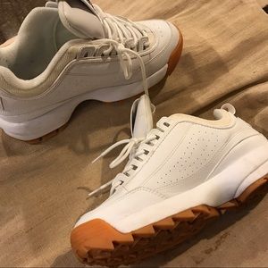 fila disruptor 2 gum sole womens